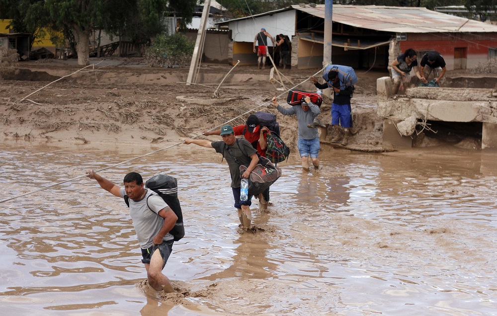 PAIPOTE: Aluvión  provoca considerables daños en Copiapo