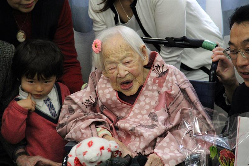 Mujer más vieja del mundo EFE