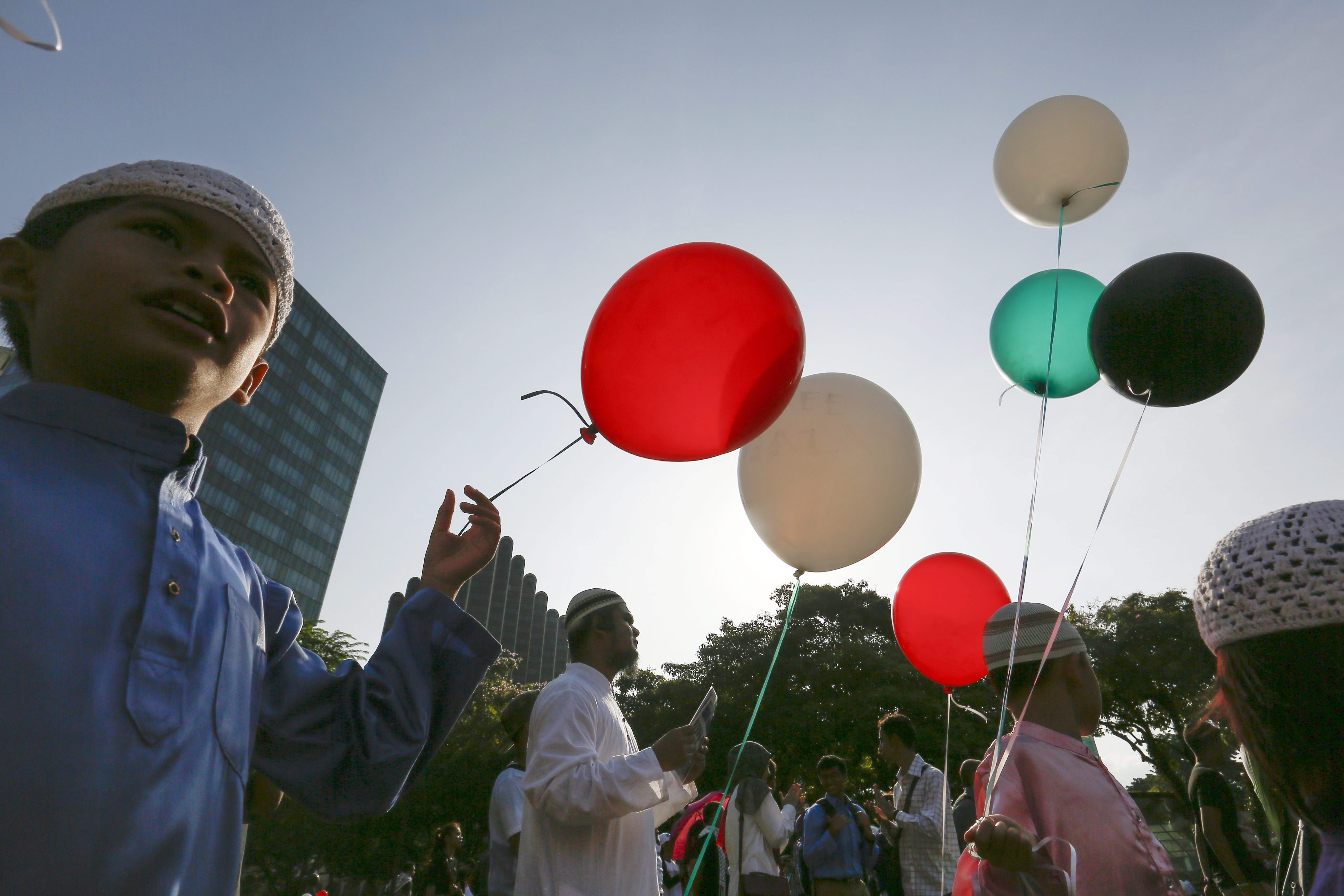Singapore rally in solidarity with Gaza