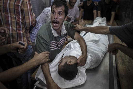 Víctimas Gaza EFE