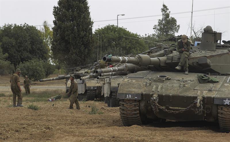 tanques israel gaza EFE