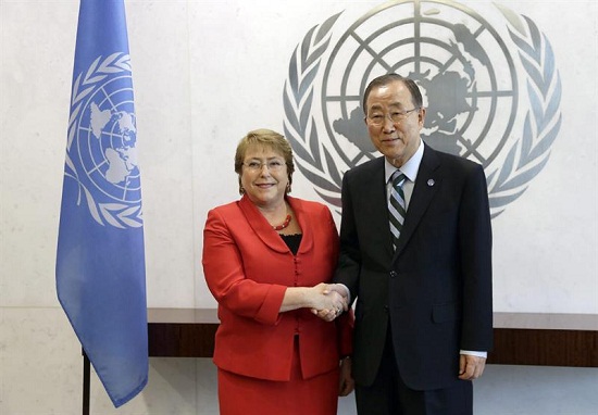 Bachelet ONU EFE