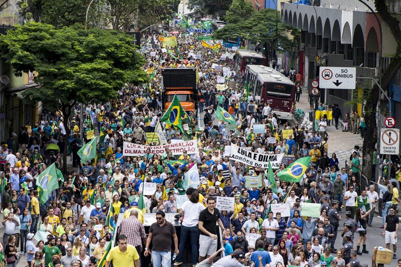 Protestas en Brasil EFE