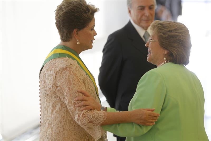 Bachelet Dilma Rousseff EFE