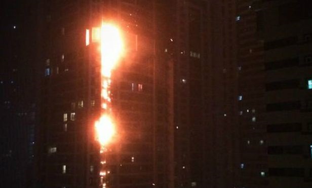Dubai incendio TW