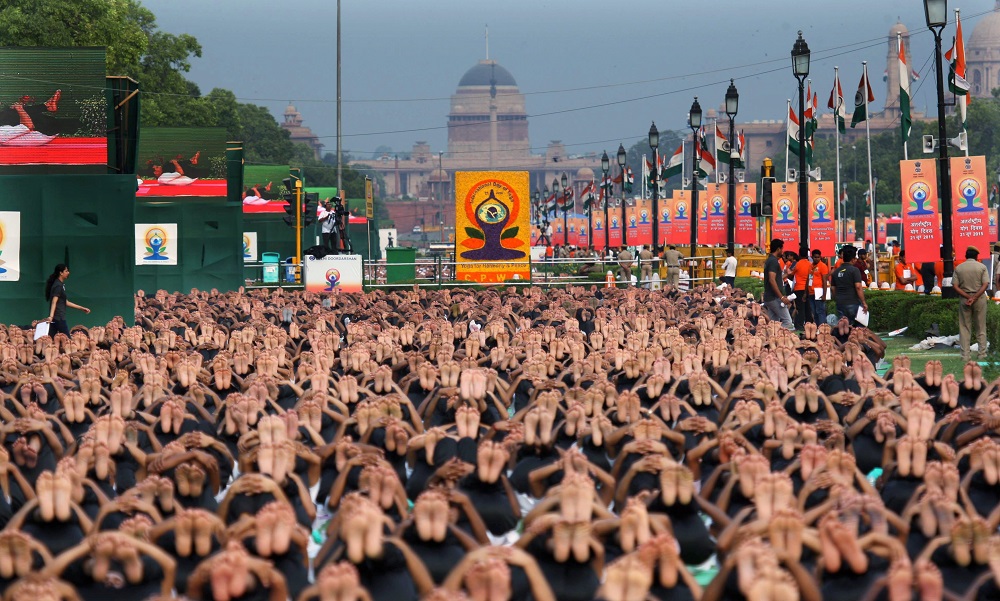 International Day of Yoga in New Delhi