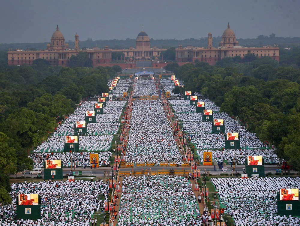International Day of Yoga in New Delhi