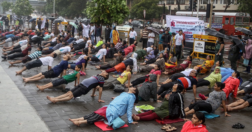 International Day of Yoga in Mumbai
