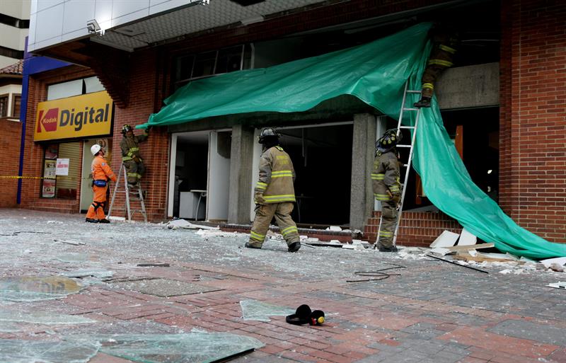 Bogotá, Colombia, atentado, explosiones EFE