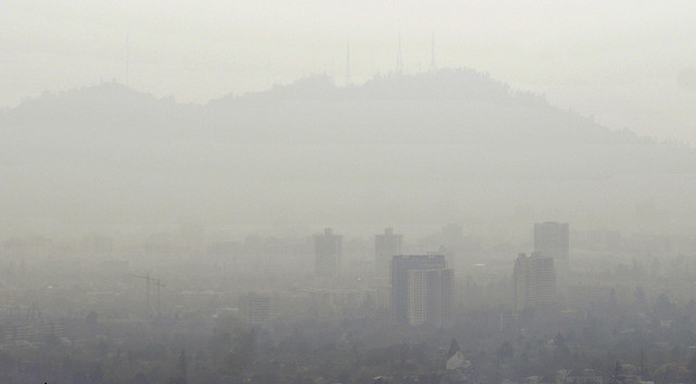 contaminacion santiago smog preemergencia 2