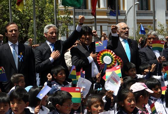 Evo Morales La Haya EFE