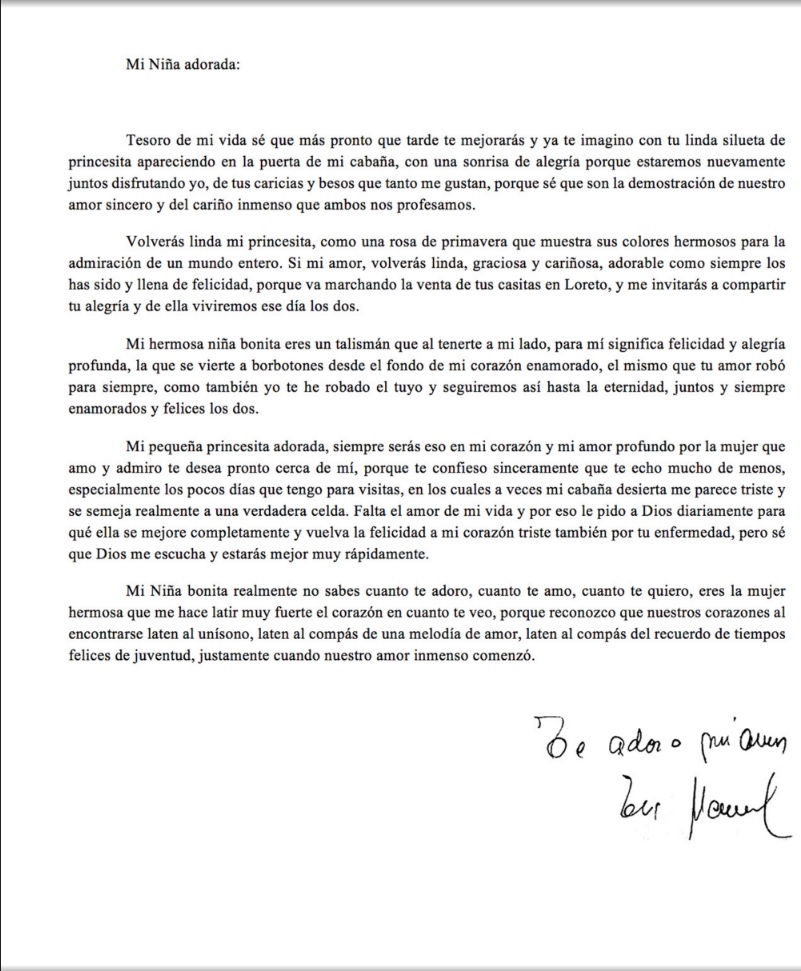 Carta Manuel Contreras
