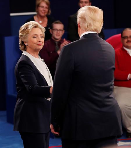 Clinton Trump debate EFE