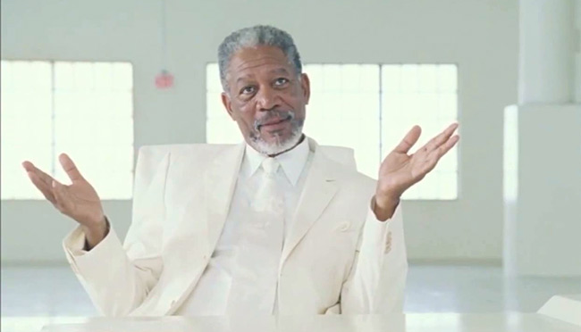 Morgan Freeman Dios yt