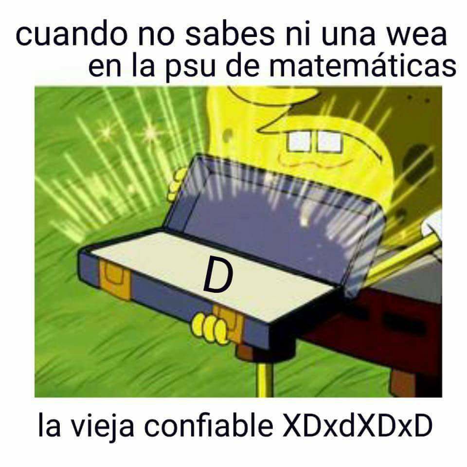 Meme psu matemática 9