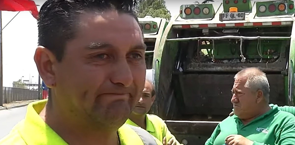 [Video] “Tenemos que molestar a la gente porque el sueldo no alcanza”: Dirigente de los recolectores de basura rompe en lágrimas en pleno noticiario