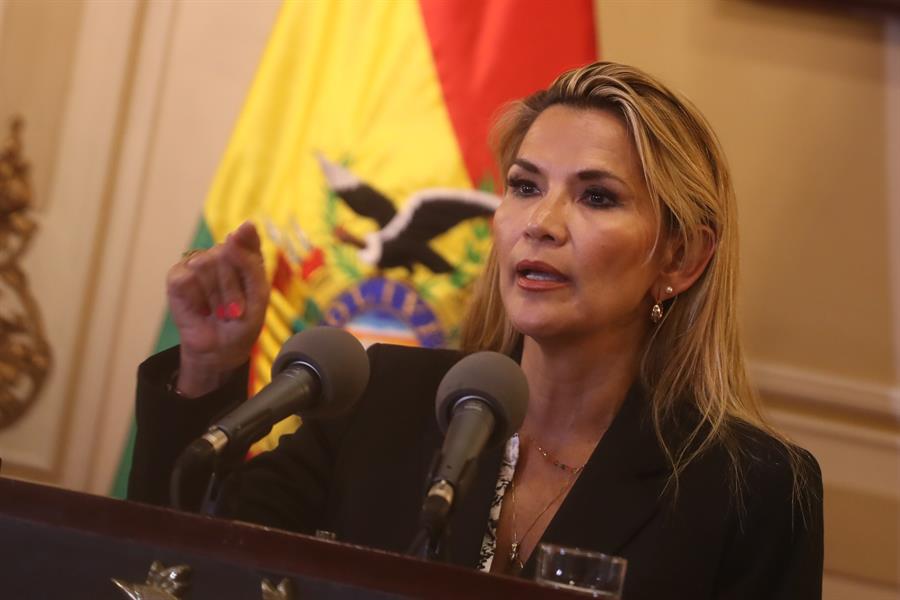 Presidenta interina de Bolivia, Jeanine Áñez: “No hay golpe de Estado”