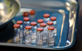 Dosis de la vacuna CoronaVac del laboratorio chino Sinovac