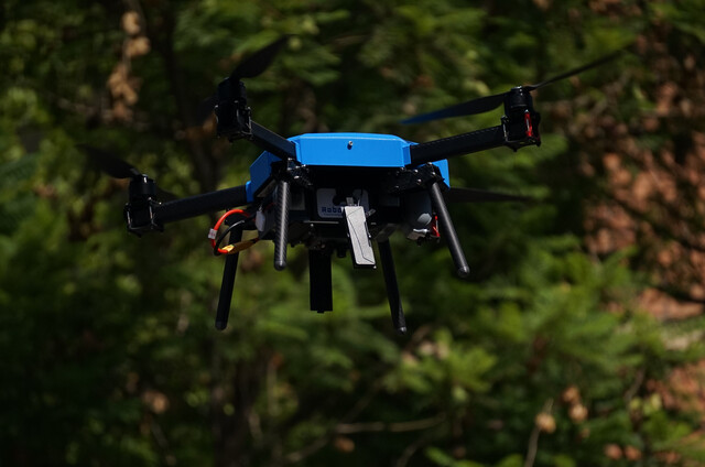 Dron utilizado para fiscalizar