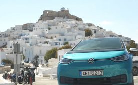 Isla griega buscará vivir su transformación hacia los autos eléctricos