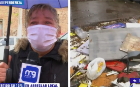 Mujer denuncia que demolieron su kiosko en Independencia sin previo aviso