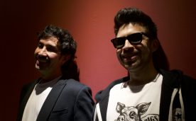 Héctor Morales y Gustavo Gatica. Foto: Cecilia Alegría Umaña.