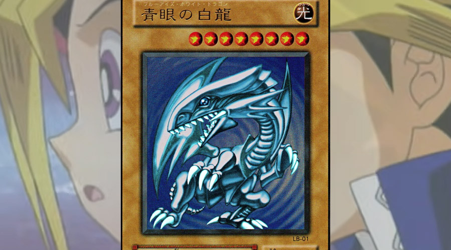 Yu Gi Oh y la carta del Dragón de Ojos Azules