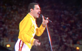Freddie Mercury, vocalista de Queen