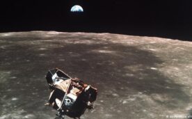 Parte de la nave Apolo 11 podría seguir orbitando la Luna