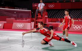 El equipo femenino de bádminton de Indonesia tuvo un complicado segundo set, sin embargo, lograron igual el oro olímpico.