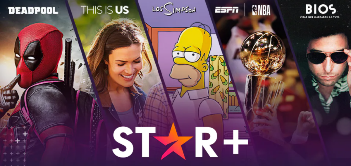 Star+ llega a Chile y Latinoamética con más de 800 títulos de series y películas, además de deporte en vivo a través de ESPN.