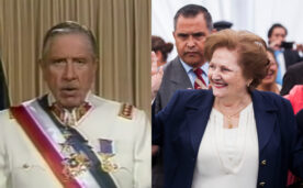 Augusto Pinochet y Lucía Hiriart