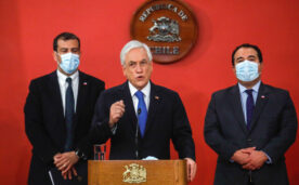 El Presidente de la República, Sebastián Piñera