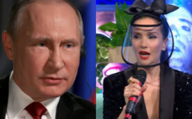 Vladimir Putin y Natalia Oreiro
