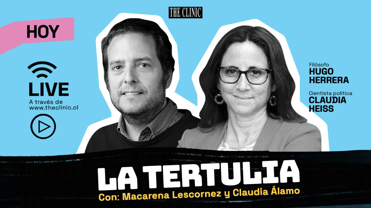 La Tertulia con la conducción de Macarena Lescornez y Claudia Alamo. 