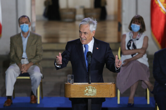 Sebastián Piñera anunció Pensión Garantizada Universal