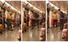 VIDEO. Mujer sufre agresión en Metro luego de pedirle a cantante que se pusiera mascarilla