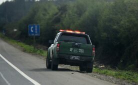 Macrabro hallazgo: encuentran cadáver amarrado y con disparos en la cabeza al borde de carretera en Melipilla