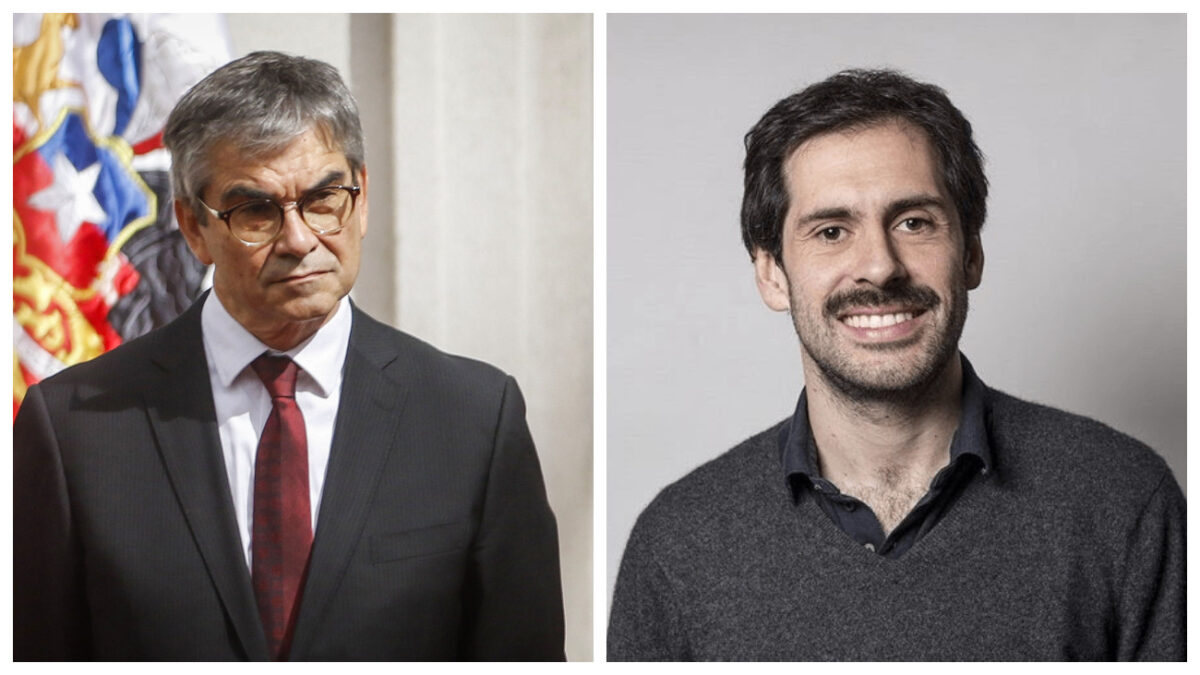 Mario Marcel, próximo ministro de Hacienda; y Nicolás Grau, futuro ministro de Economía